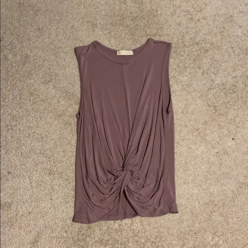 Women’s stretchy thin tank top